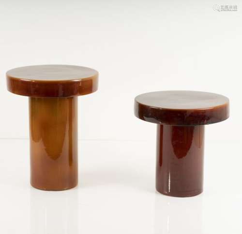 Italy, Two small occasional tables, c. 1975