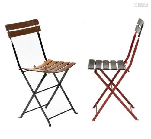 M. Zanuso, Two 'Celestina' folding chairs, 1978