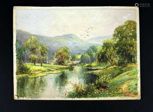 Robert Macaulay Stevenson Watercolour Painting the Late