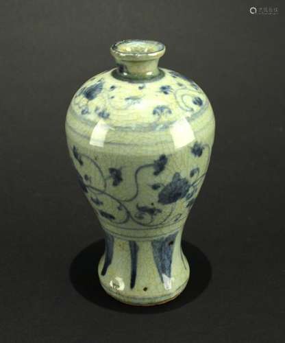 Blue and White Vase Ming Period