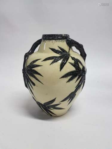 Edmond LACHENAL (1855 1948) Vase en céramique vern…