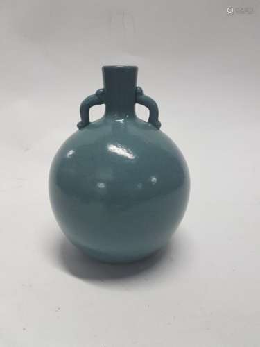 Georges JAEGLE (1885 ?) Vase en céramique craquelé…