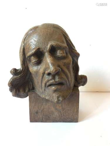 Ferdinand PARPAN (1902 2004) Sculpture en bois à t…