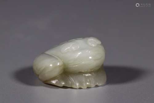 HEITIAN JADE TOAD ORNAMENT