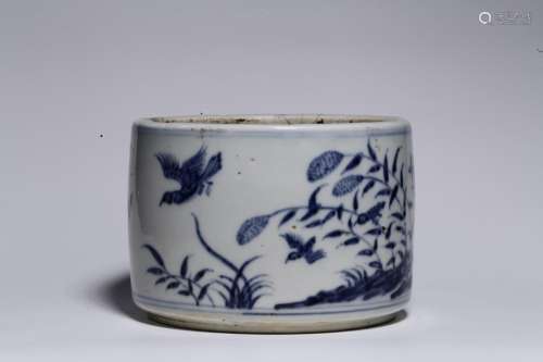XUANDE MARK BLUE WHITE CRICKET CAN