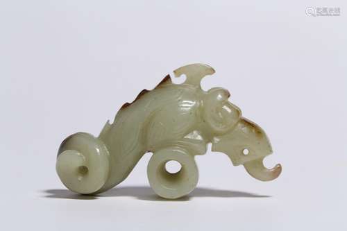 HETIAN JADE HAND PIECE