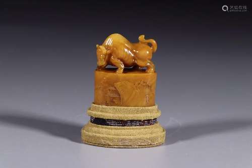 SHOUSHAN TIANHUANG STONE OX-TOP SEAL