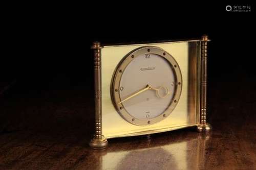 A Jaeger-LeCoultre Mantel Clock (A/F), 4½