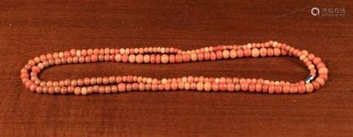 A String of Antique Coral Beads, 31