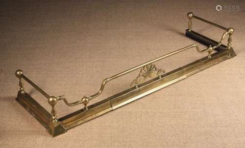 A Brass Fender of extending width,