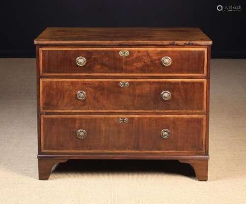 A Regency Mahogany Chest of Drawers.