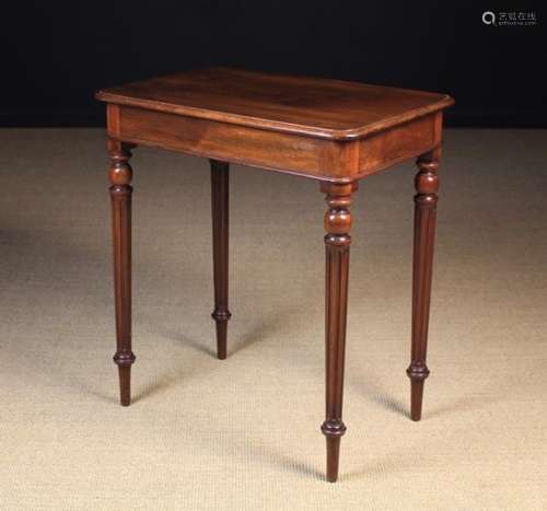 A Small William IV Mahogany Table.