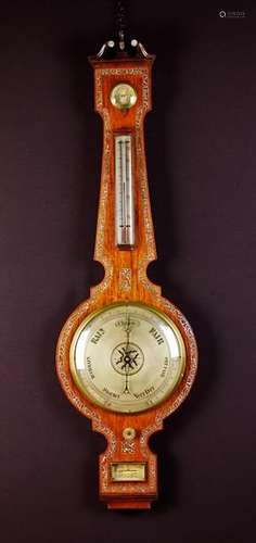 A Fine 19th Century Wheel Barometer by Gatty, High Holborn London.