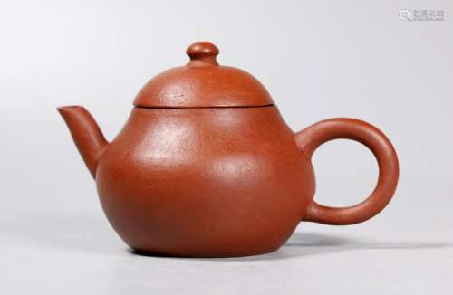 Rare Chinese 18/19 C Yixing Pear Shaped Teapot