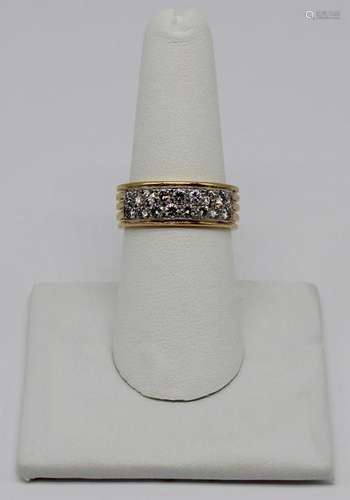 JEWELRY. David WEBB Platinum 18kt Gold and Diamond