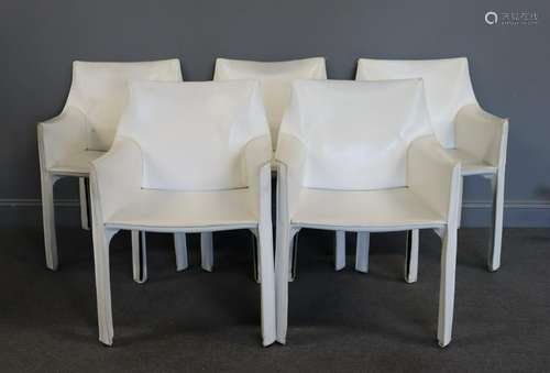 Mario Bellini Cassina 5 Cab Chairs.