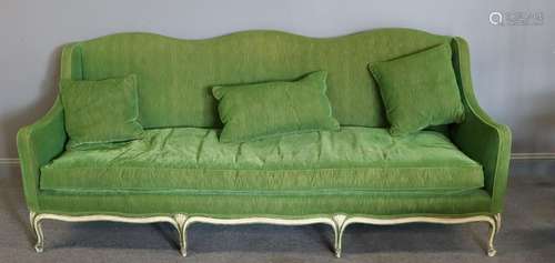 Louis XV Style Down Filled Sofa.