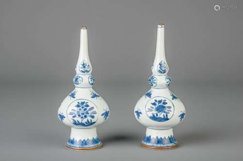 A pair of Chinese blue and white Islamic market