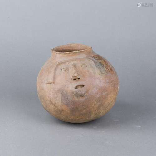 A CHINESE POTTERY JAR