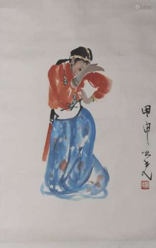 YANG ZHIGUANG (ATTRIBUTED TO, 1930-2016), DANCING