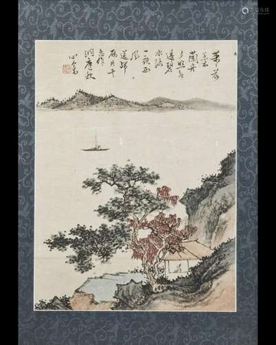 PU RU (ATTRIBUTED TO, 1896-1963), LANDSCAPE