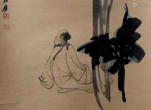 ZHANG DAQIAN (1899-1983), FIGURE