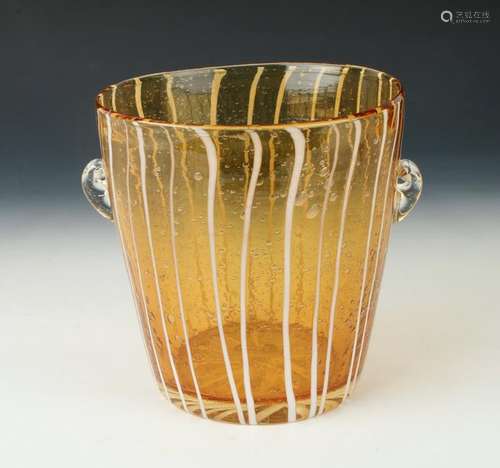 MCM SMALL MURANO GLASS ICE BUCKET