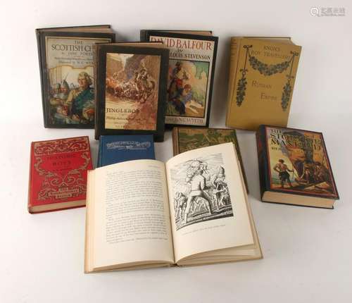 ASSEM. LOT 9 VINTAGE CHILDREN'S ADVENTURE BOOKS