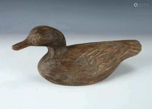 HAND CARVED DUCK DECOY