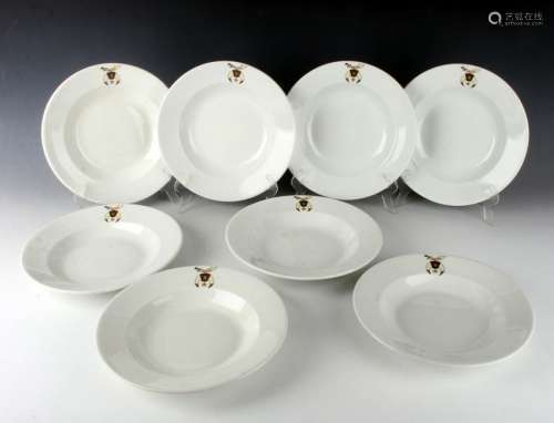 SIXÂ MADDOCK'S TRENTON CHINA RAJAH SOUP BOWLS