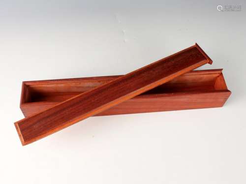 WOODEN SLIDE COVER INCENSE CASE