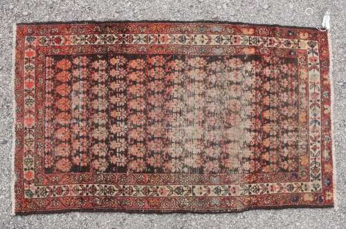 WORN ORIENTAL RUG