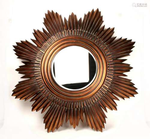 LARGE STARBURST DECORATOR MIRROR