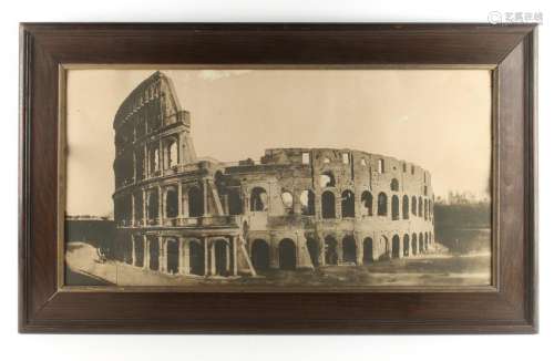 LARGE VINTAGE PHOTOGRAPH OF THE COLOSSEUM
