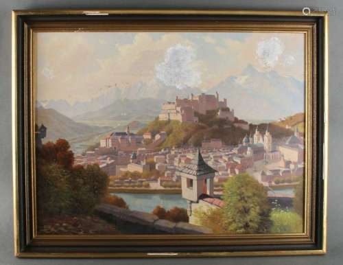 FRAMED PAINTING FROM SALZBURG