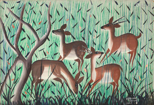 Antelope Kabinda Kunkulu Victor(Congolese, born 1927)