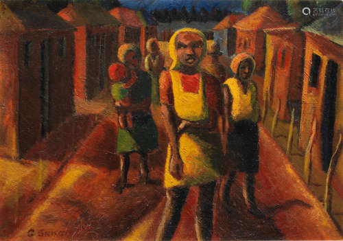 Raw Light  Gerard Sekoto(South African, 1913-1993)