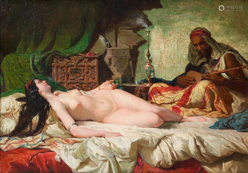 Attilio Simonetti(Italian, 1843-1925) Odalisque