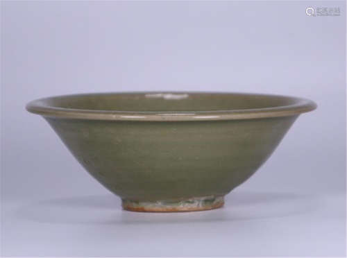 CHINESE PORCELAIN YAO WARE CELADON GLAZE BOWL