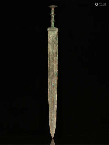 CHINESE ANCIENT BRONZE SWORD