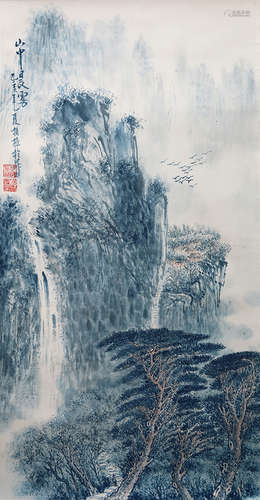 杨柏梧  山中沉雾