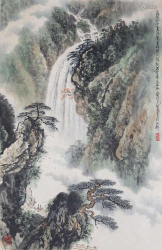 黄纯尧  山水