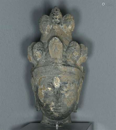 Stone Kwan Yin Head