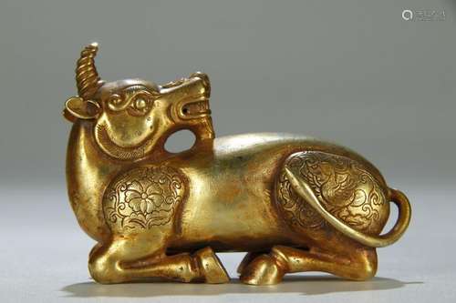 Gilt Silver Animal