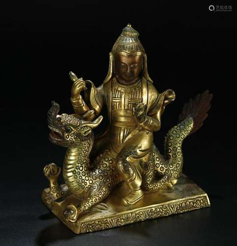 Gilt Bronze Buddha Statue