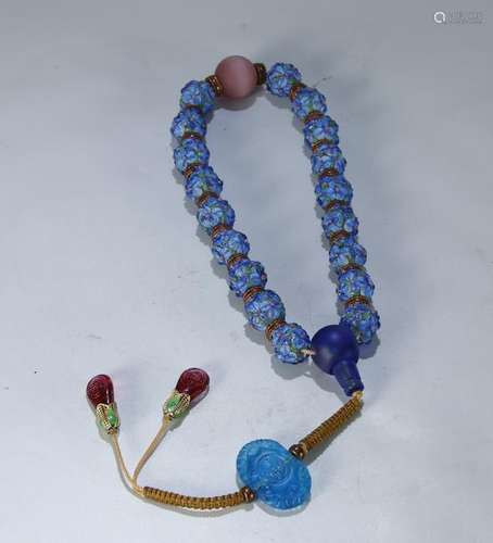 Glass Eighteen Beads