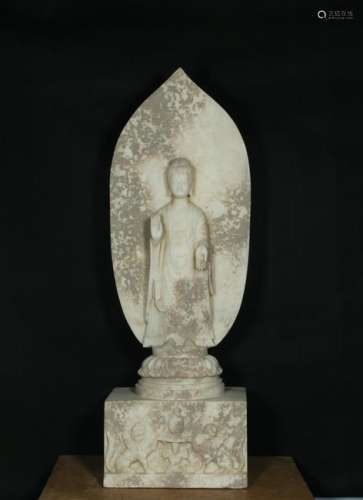 White Marble  Shakyamuni Buddha