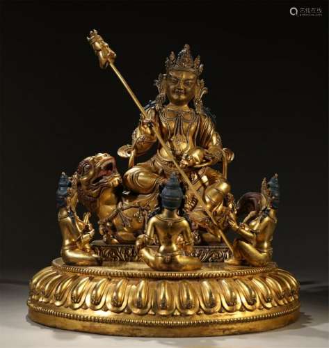 Gilt Bronze Tibet Buddha