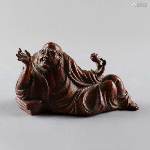 Chinese Bamboo Figural Carving