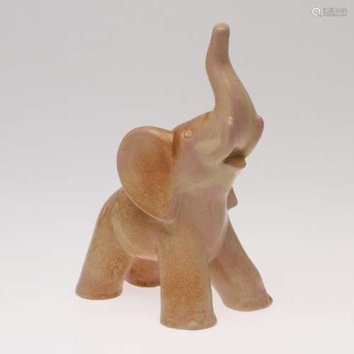 Ceramic  Elephant, Kupittan, Finland, 1940-50.